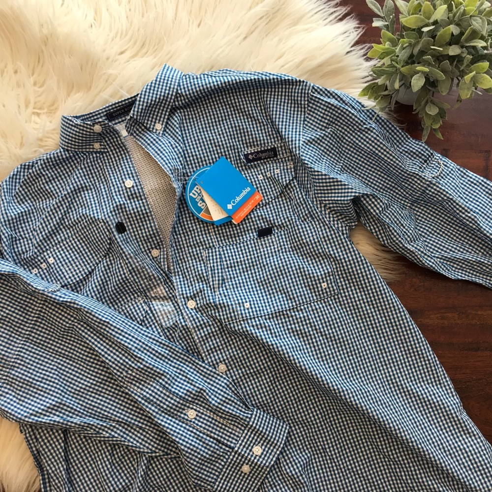 Columbia PFG long sleeve NWT, L